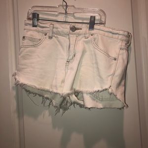 Free People Jean shorts